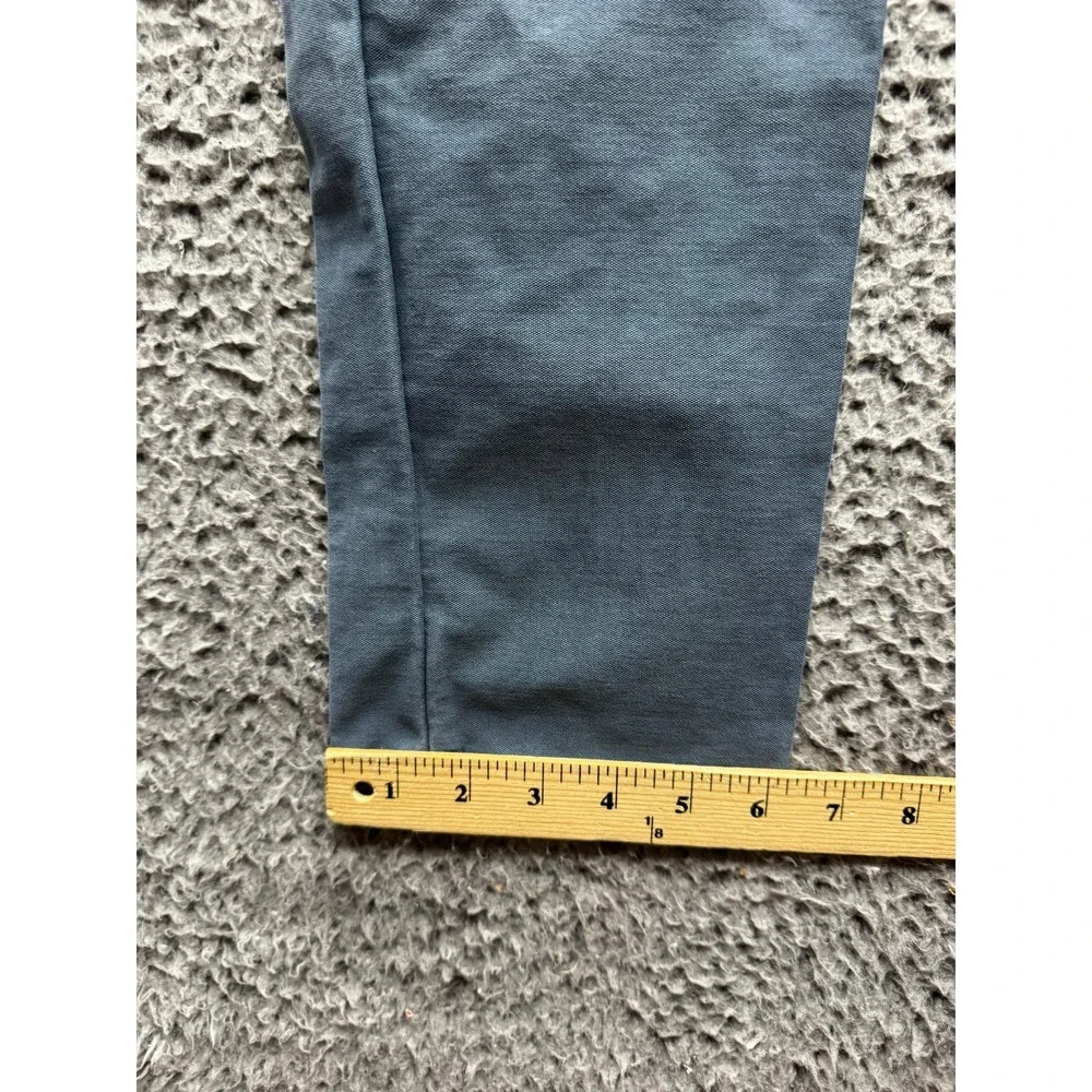 Lululemon Slim Fit Warpstreme ABC Chino Pants Trousers True Navy Mens Size 36